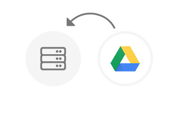 Backing up the Google Drive cloud disk data to NAS