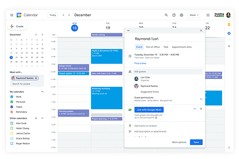 Calendar collaboration makes scheduling meetings easier