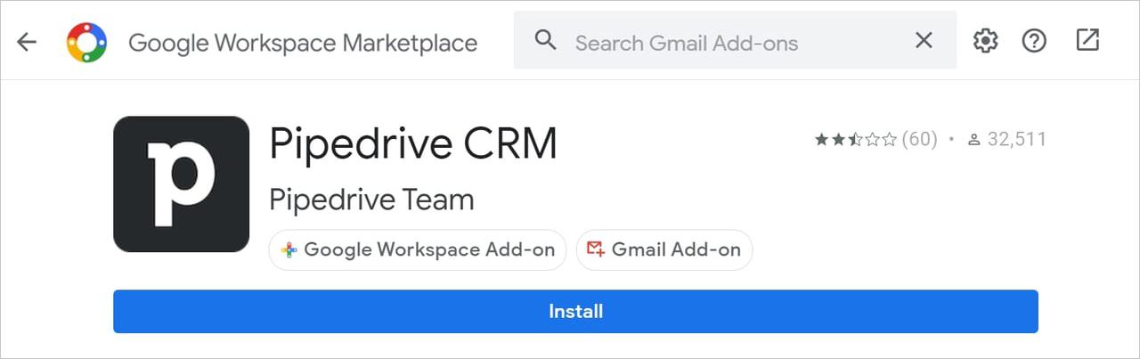 Chrome Extension Tool - Pipedrive CRM